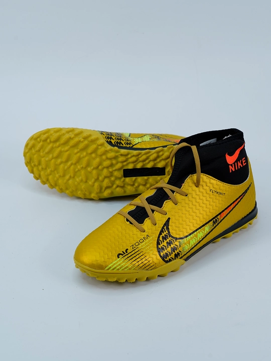 Футбольные бутсы Air Zoom, сороконожки, с манжетом и Полуманжеты, яркие цвета