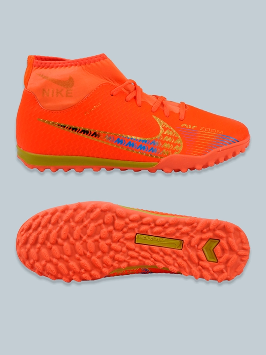 Футбольные бутсы Air Zoom, сороконожки, с манжетом и Полуманжеты, яркие цвета