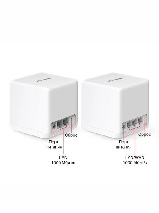 MERCUSYS Halo H60X двухдиапазонный Mesh Wi-Fi роутер