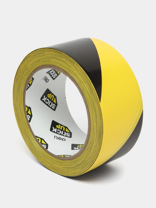 Скотч лента сигнальная Deli EA700, 48 мм * 33 м