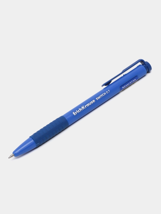 Sharikli avtomat ruchka ErichKrause Switch Matic&Grip 0.7 , ko‘k