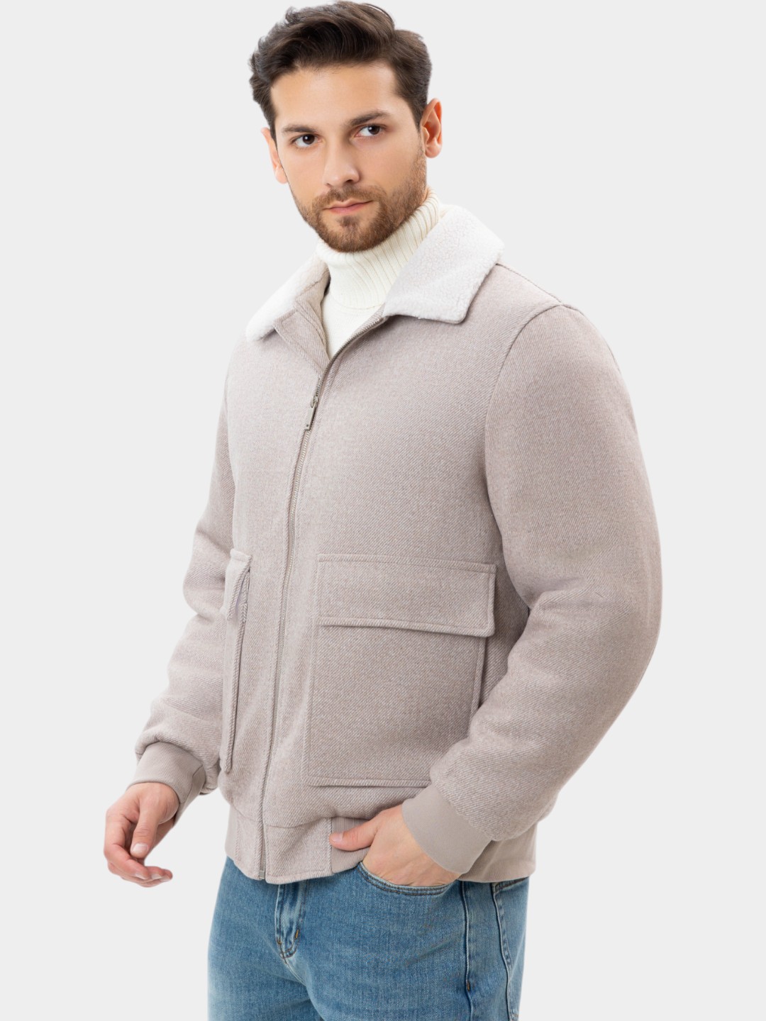 TERRA PRO Erkaklar paltosi qisqa uzunlik AW24CR1-35-21029