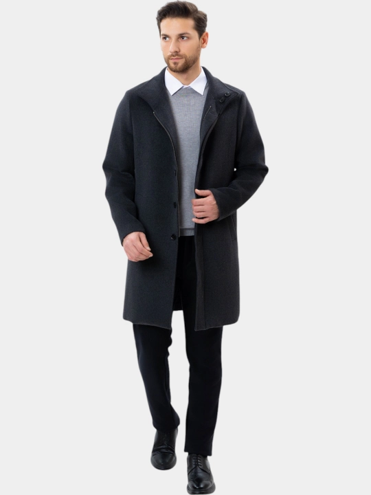 TERRA PRO пальто мужское из шерсти, удлиненное AW24CR1-35-21194