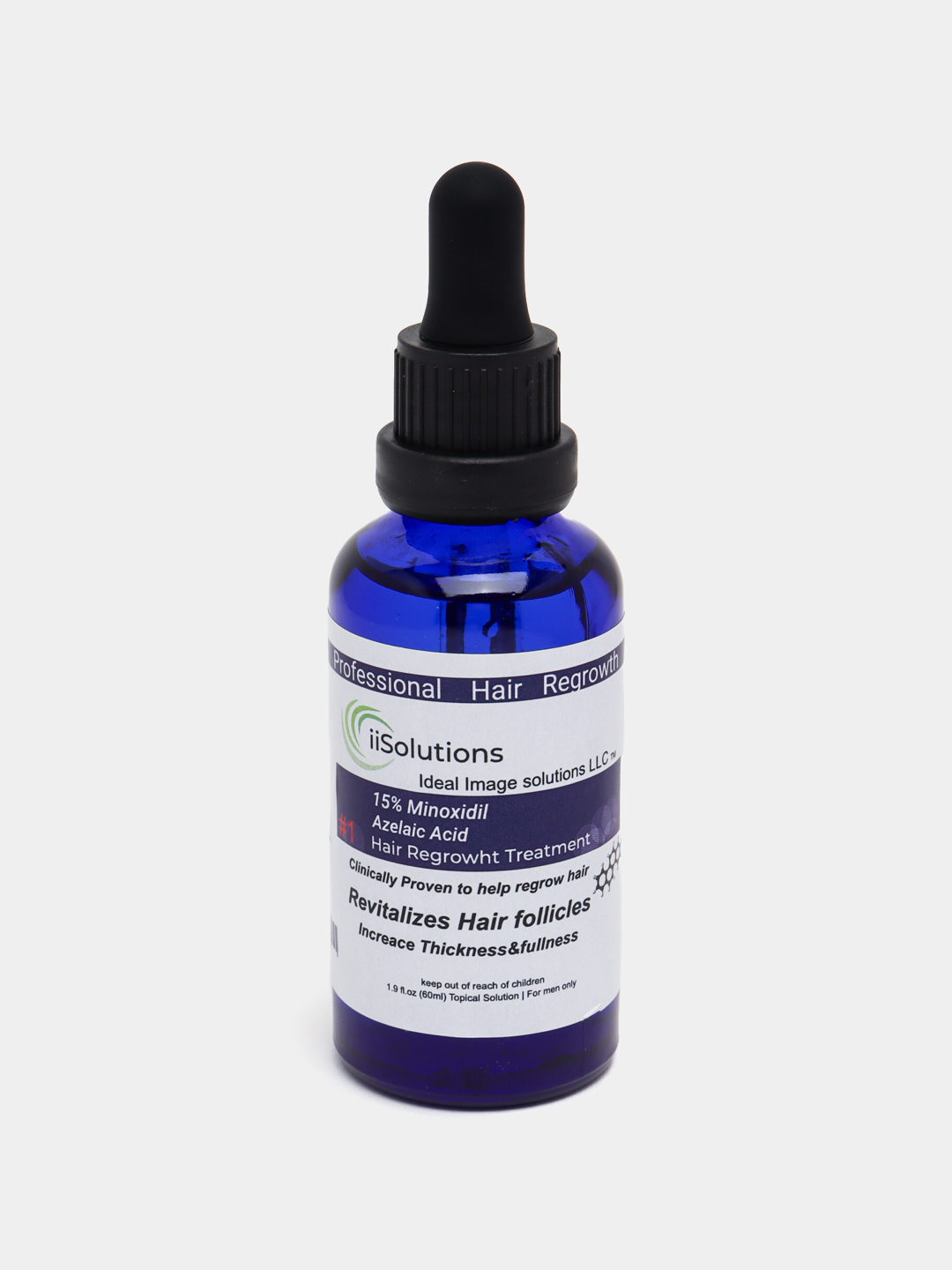 Сыворотка против выпадения волос 15% Minoxidil Hair Regrowht Iisolutions