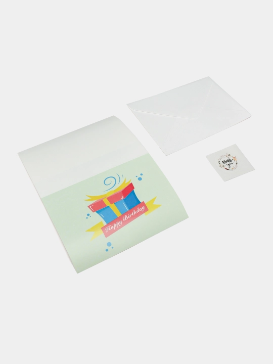 Tabriklash konvertlari-postkarta - 