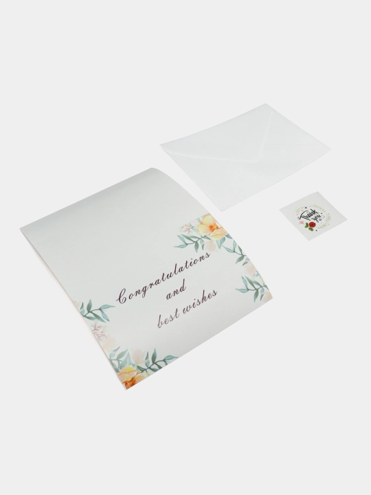Tabriklash konvertlari-postkarta - 