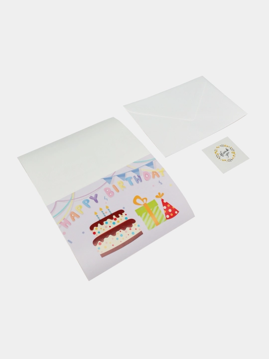 Tabriklash konvertlari-postkarta - 
