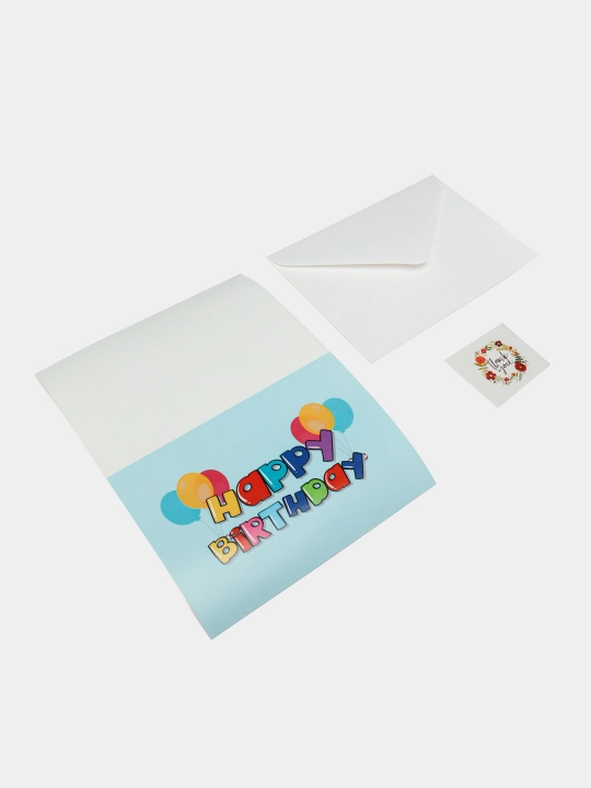 Tabriklash konvertlari-postkarta - 