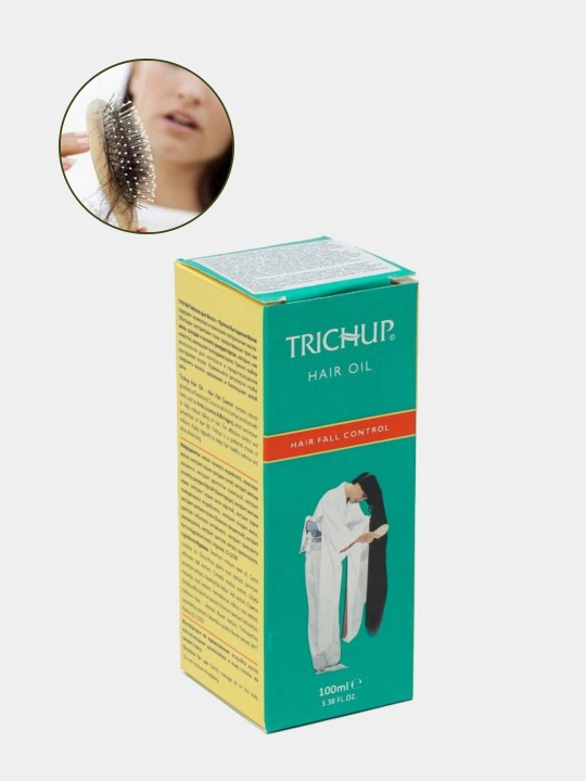 Soch to'kilishiga qarshi va sog'lom, uzun va baquvvat va usmali Trichup yog'i, 100 ml