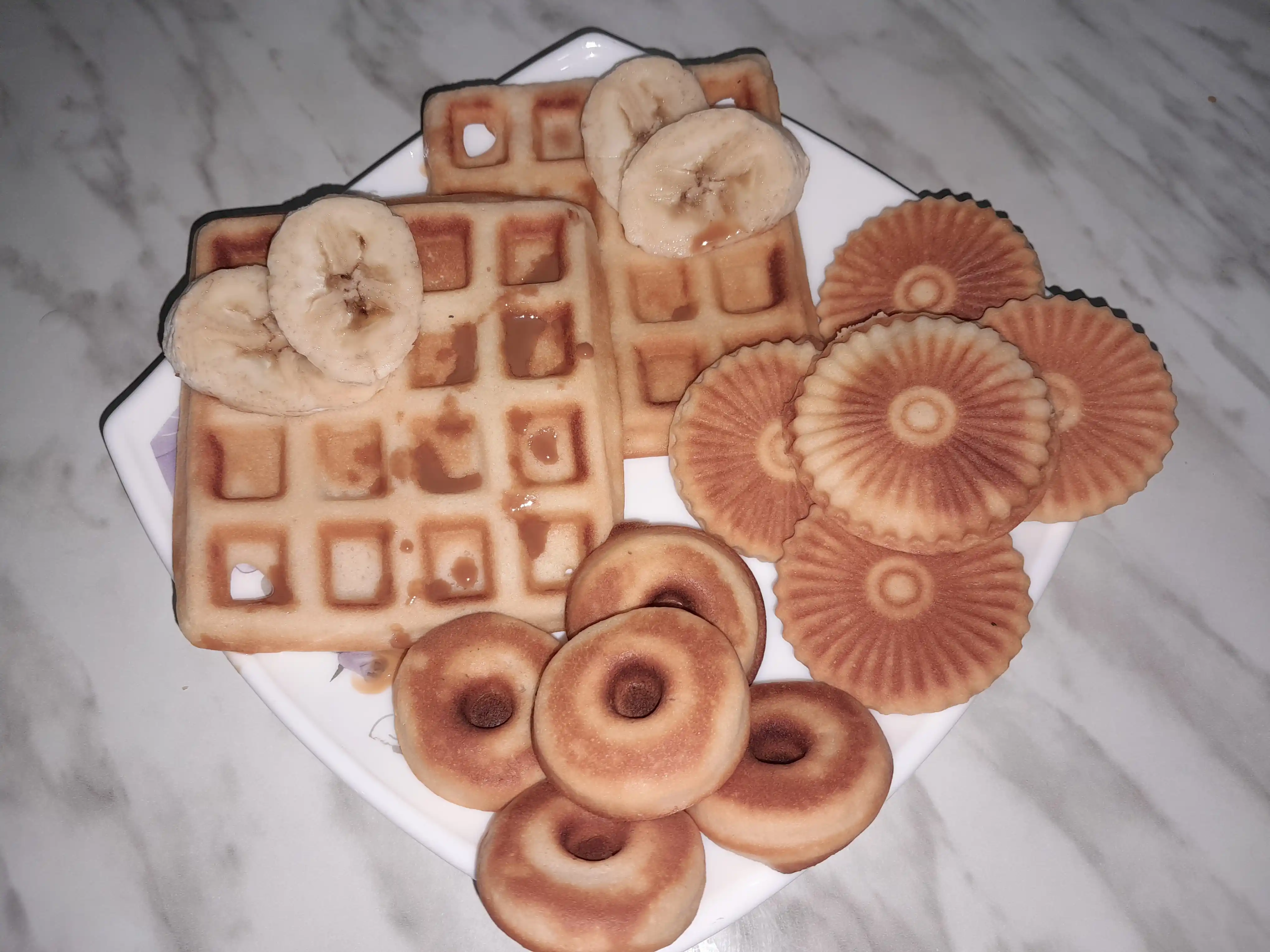 Ko'p funksiyali vafli pishirgich, toster, sendvich, 7 tasi 1 da, 4 tasi 1 da, 3 tasi 1 da