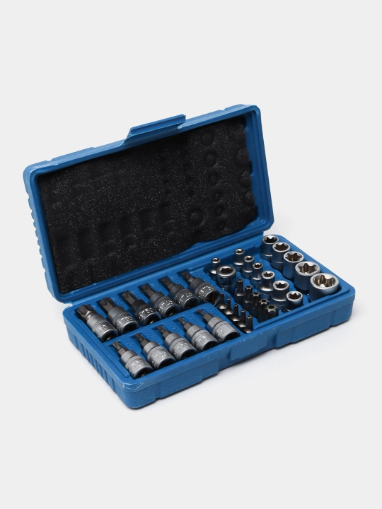 Набор головок 3/8, 1/4 TORX Торцевые головки звездочки, 34 шт - 