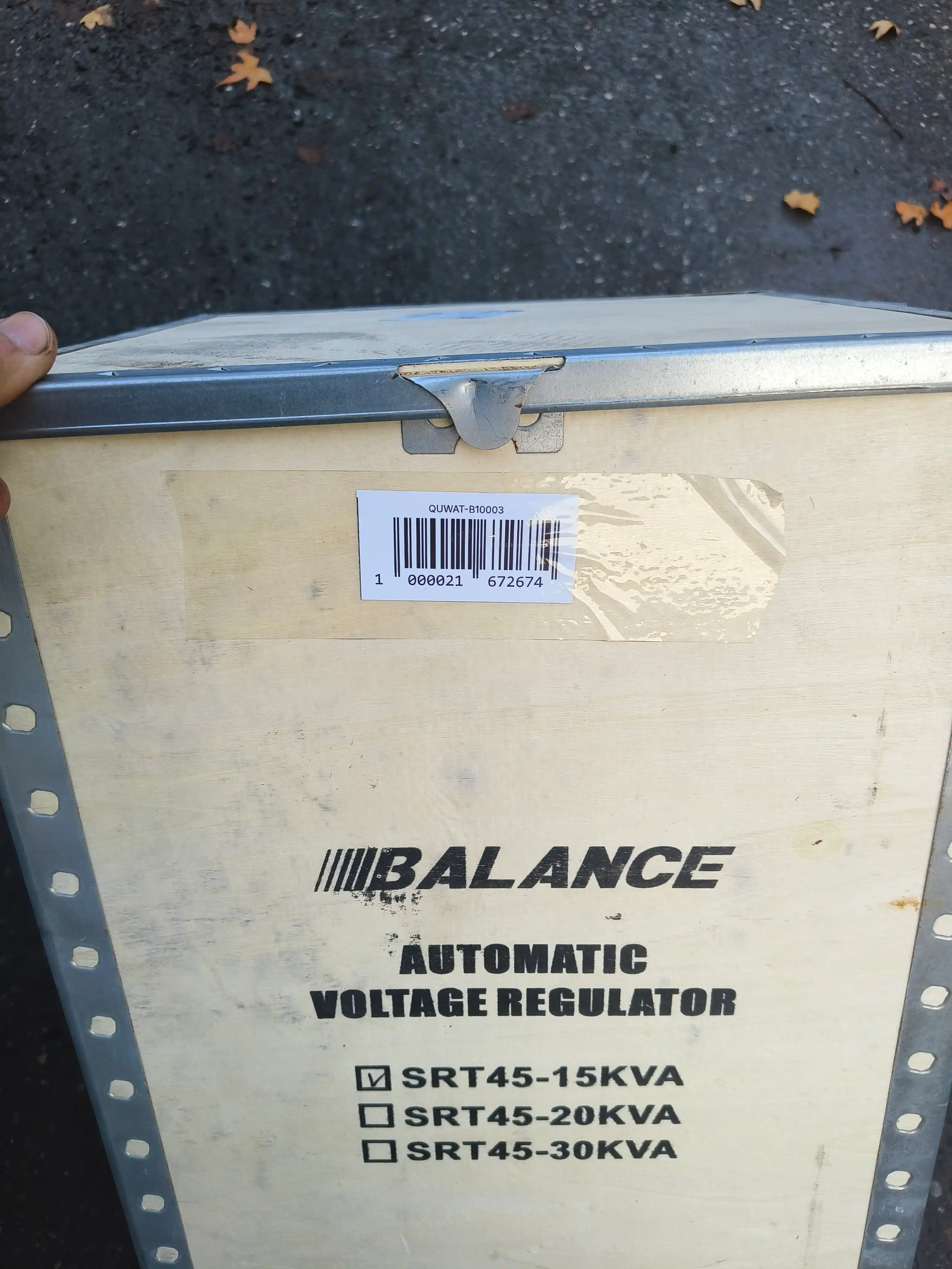 Kuchlanish stabilizatori Balance 15 kVA, releli, 45-280V
