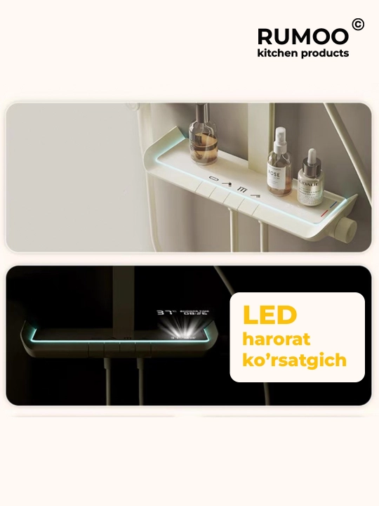 Тропический душ для ванной комнаты