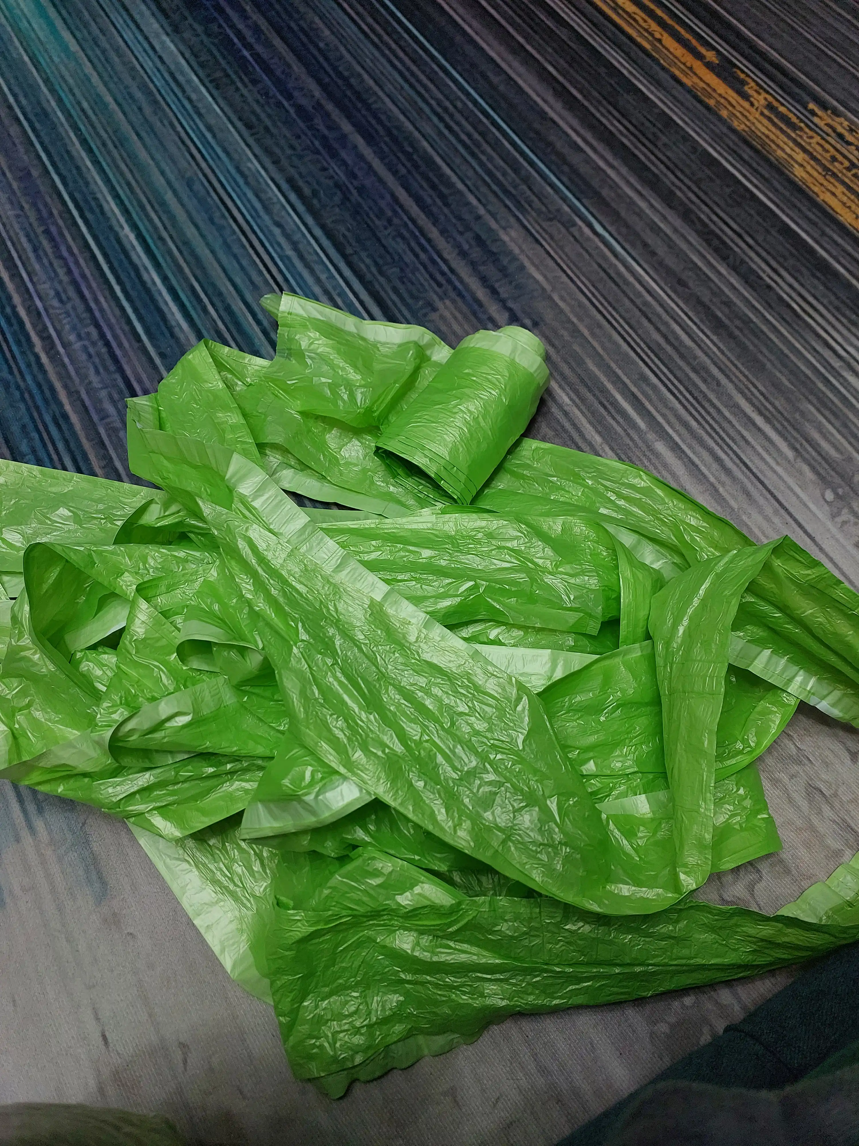 Пакет для мусора, с ручками и завязками