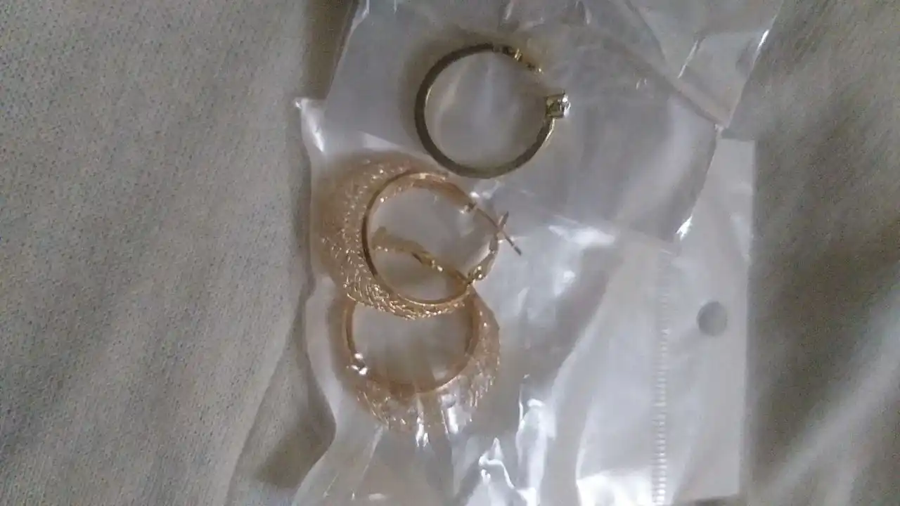 Серьги кольца женские