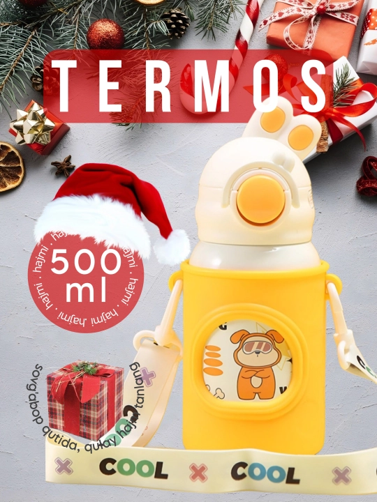 Bolalar uchun termos naychali, 550 ml, 650 ml, 680 ml