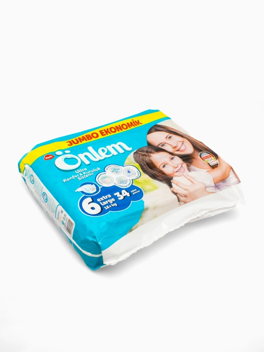 Bolalar tagligi pampers "Onlem Jumbo Economic", 6 o'lcham, 34 dona