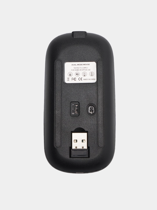 Simsiz kompyuter sichqonchachi, tovushsiz, RGB, Bluetooth