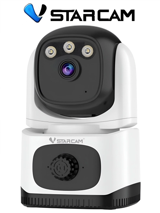 Камера с датчиком дыма и противопожарной безопасности, Wi-Fi, VSTARCAM CS995M