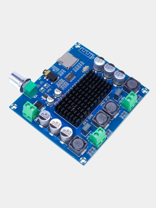Плата цифрового усилителя мощности XH-A105, Bluetooth 5,0, TDA7498, 100 Вт + 100 Вт