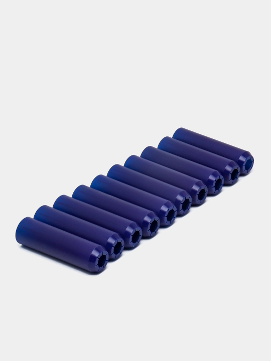 Issiq pol quvurlarining izolyatsiyasi uchun himoya vtulka D16-20, 10 dona, uzunligi 120 mm