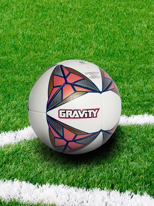 Futbol to'pi Gravity MATCH PLUS, o'lcham 5, qo'lda tikilgan