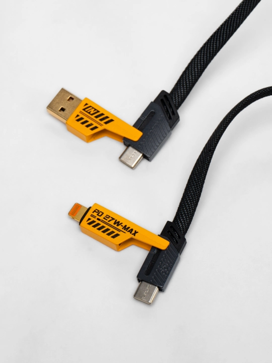 Kabel iPhone 5, 6, 7, 8, X, 11, 12, 13, 14, iPad uchun, lightning-TYPE-C, 1 m