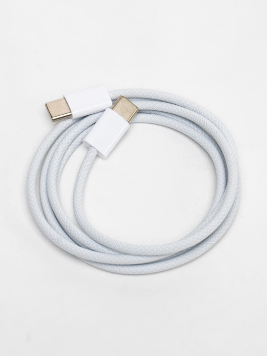 Kabel iPhone 5, 6, 7, 8, X, 11, 12, 13, 14, iPad uchun, lightning-TYPE-C, 1 m