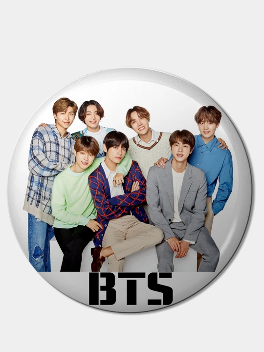 Значок  группы BTS