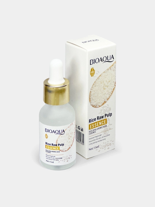 Сыворотка из рисовой мякоти Bioaqua, омолаживающая сыворотка для лица, 15 мл