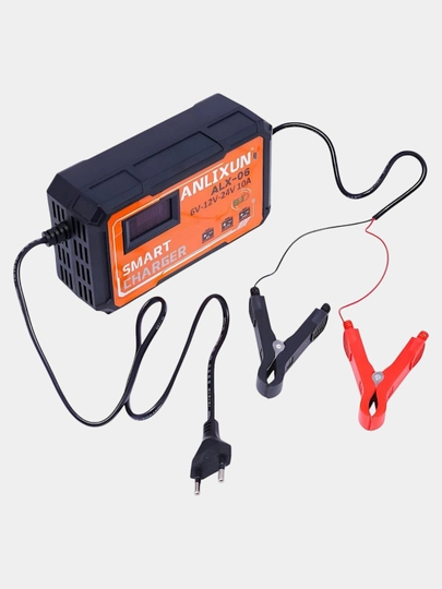Зарядное устройство для аккумулятора 6V-12V-24V 10A ALX-06 — MEUZ-ALX06