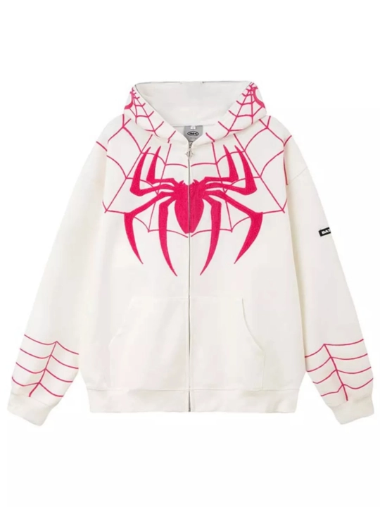 Xudi zip Unisex, o‘rgimchak odam, paxtadan, katta, unisex, marvel, XB, unisex