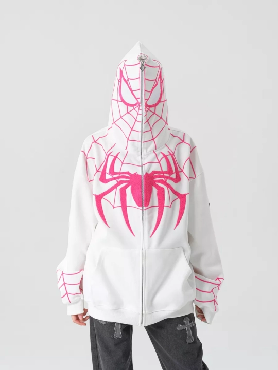 Xudi zip Unisex, o‘rgimchak odam, paxtadan, katta, unisex, marvel, XB, unisex