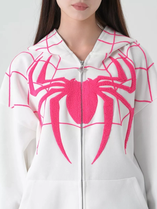 Xudi zip Unisex, o‘rgimchak odam, paxtadan, katta, unisex, marvel, XB, unisex