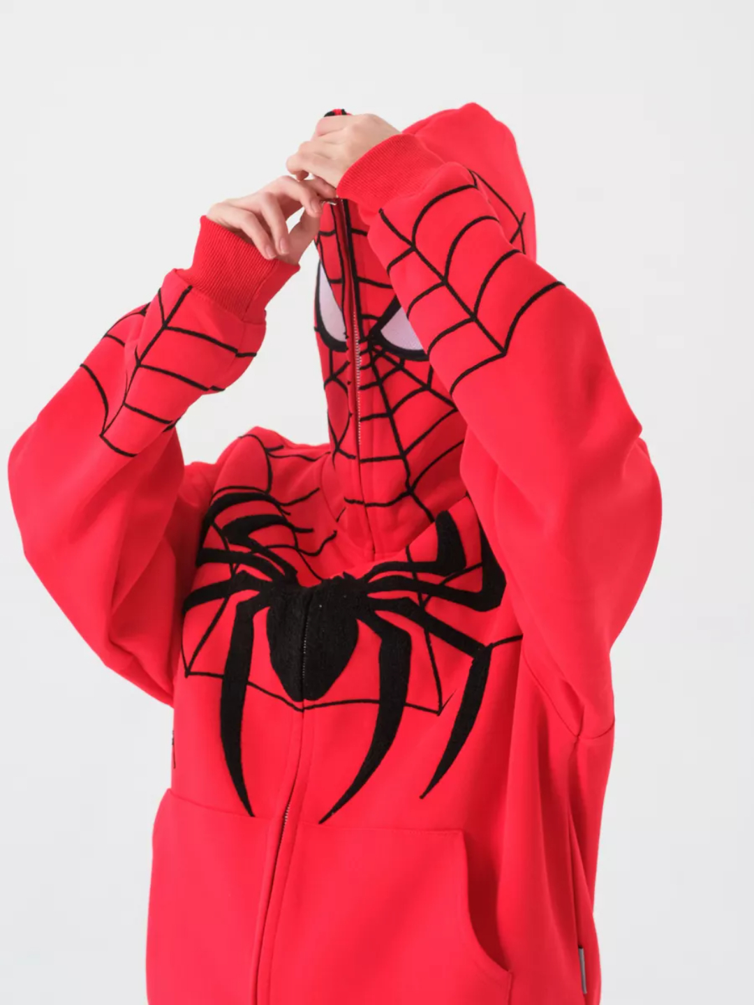 Xudi zip Unisex, o‘rgimchak odam, paxtadan, katta, unisex, marvel, XB, unisex