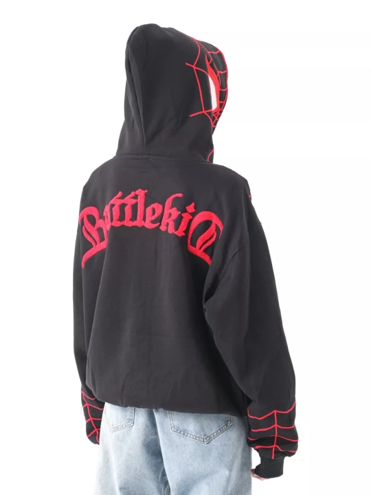 Xudi zip Unisex, o‘rgimchak odam, paxtadan, katta, unisex, marvel, XB, unisex