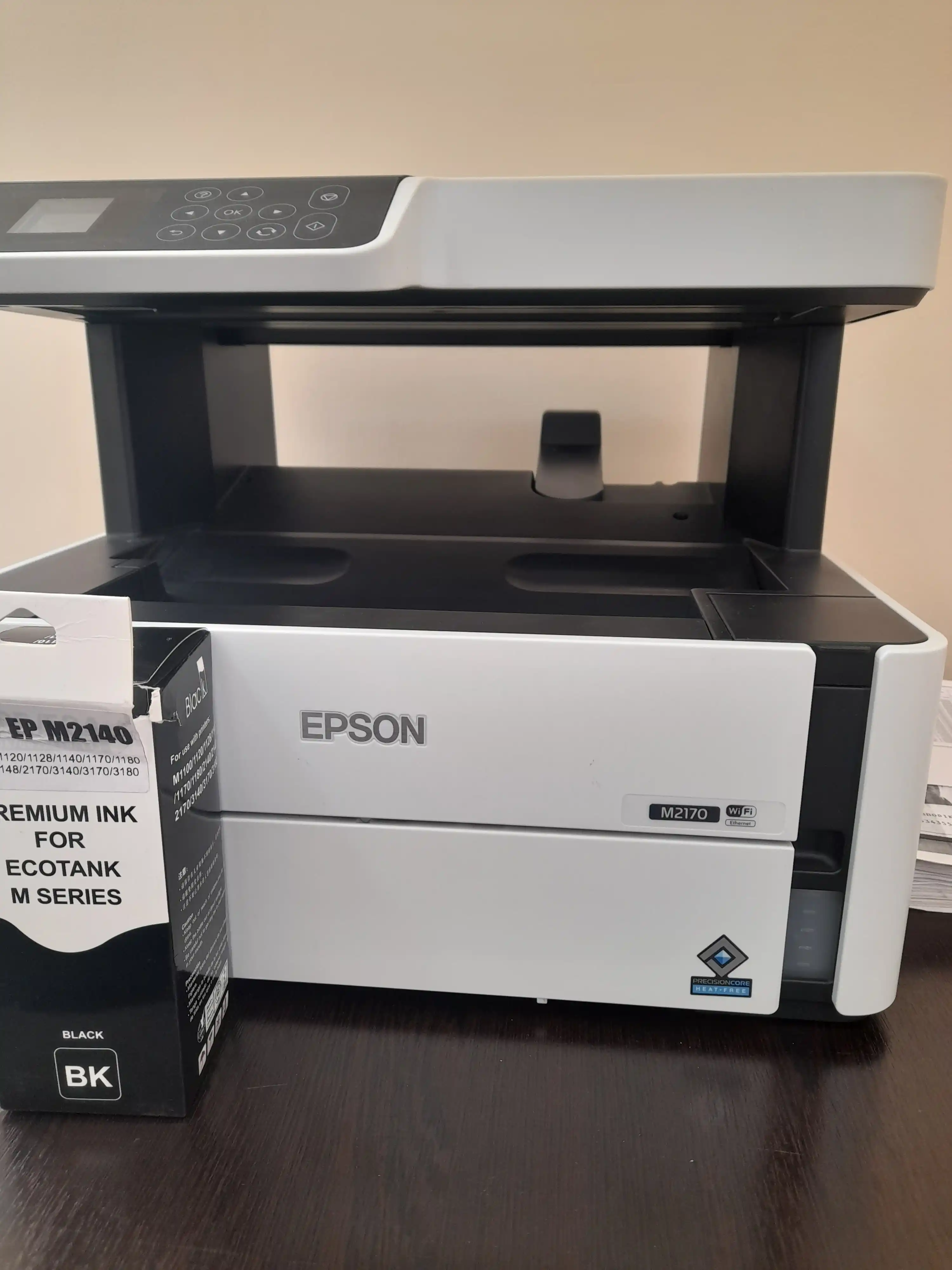 EP M2140 pigment ink BK siyoh, struyli printer uchun