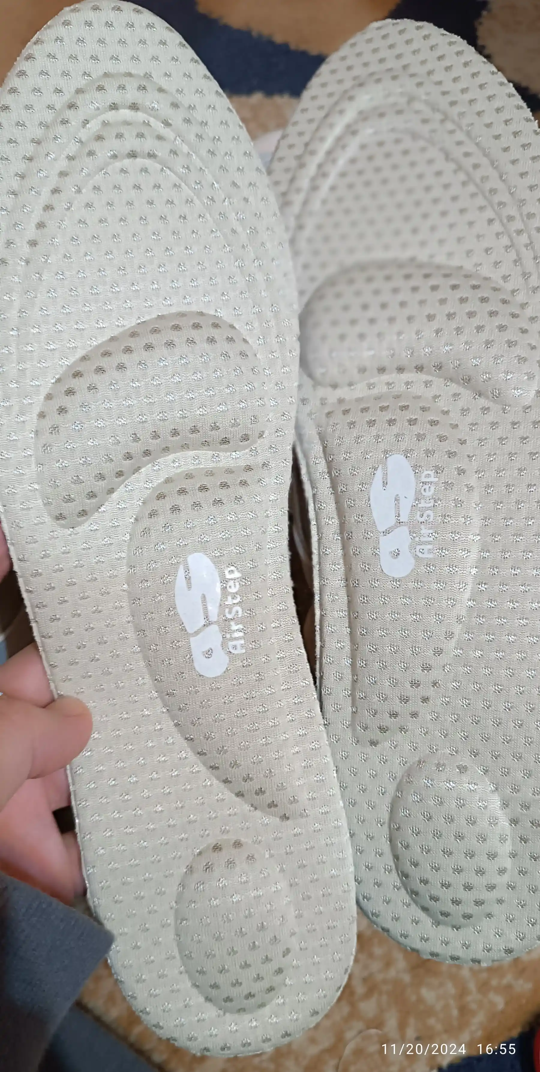 Стельки для обуви AIRSTEP, универсальные мягкие анатомические стельки