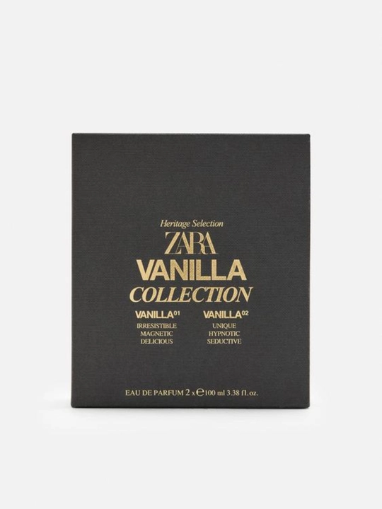 Парфюмерная вода ZARA Vanilla Collection 01 + 02, для мужчин, 100 мл + 100 мл