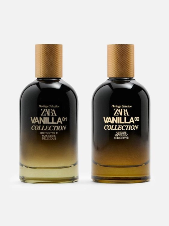 Парфюмерная вода ZARA Vanilla Collection 01 + 02, для мужчин, 100 мл + 100 мл - 