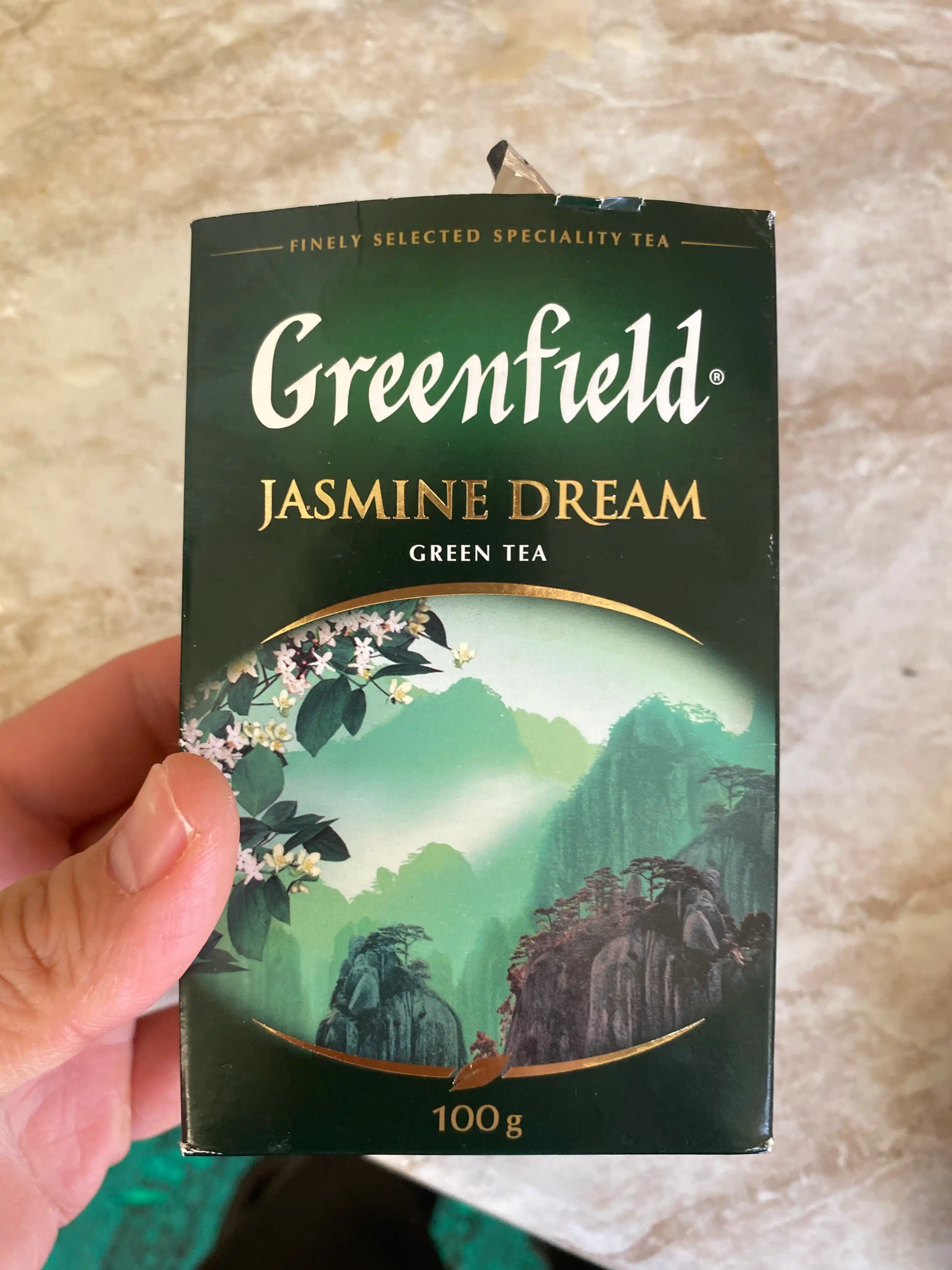 Зеленый чай Greenfield Jasmine Dream, листовой, 100 г
