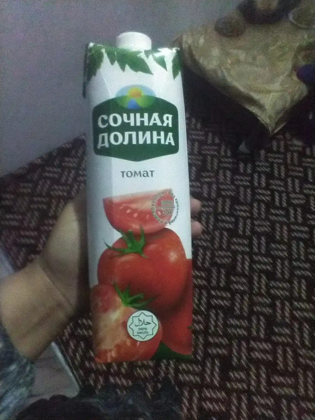 Сок Сочная Долина Томат, 1 л