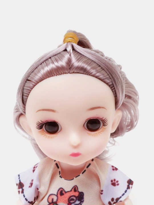 Кукла "Dreamy Bay Lovely Fashion" в платье, с любимцами, коляской, аксессуарами