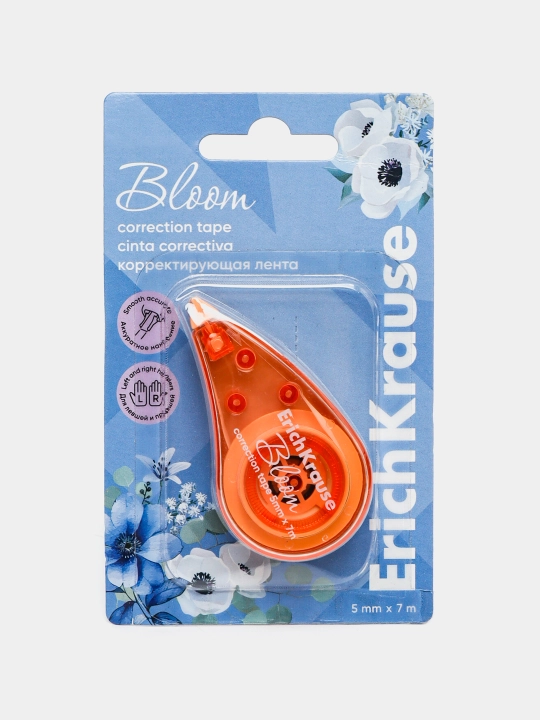 Tuzatish lentasi ErichKrause Pastel Bloom, 5 mm * 7 m, assortiment 61929 - 
