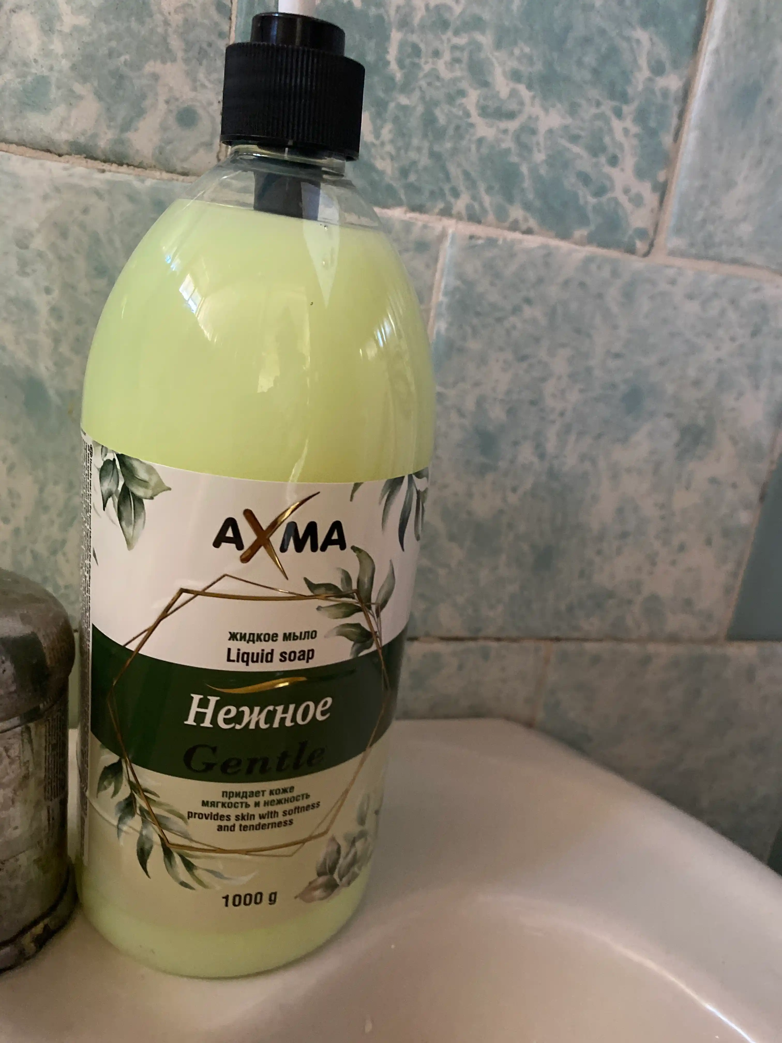 Suyuq sovun АХМА yumshoq, 1000 gr