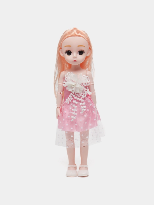 Кукла "Dreamy Bay Lovely Fashion" в платье, с любимцами, коляской, аксессуарами