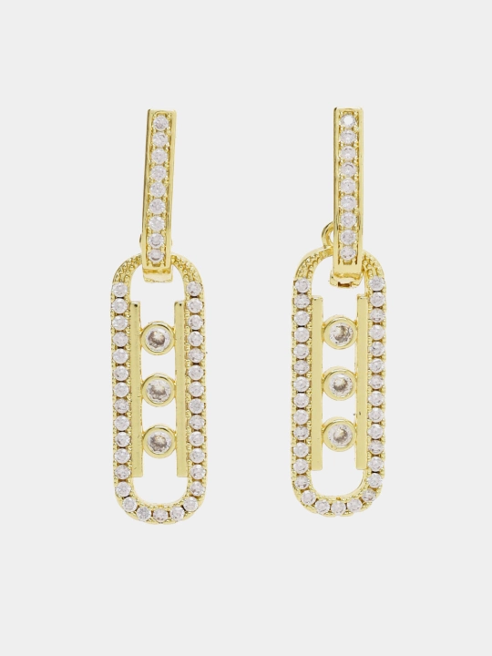 Комплект украшений, серьги, кольцо, браслет, цепочка, Messika Bvlgari, Vancleef