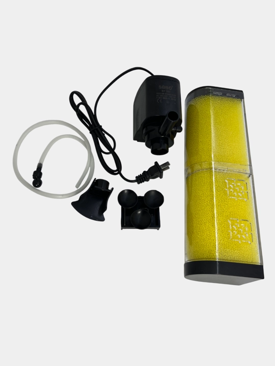 Аквариумный фильтр Sobo WP-5001, подводный фильтр для аквариума, погружная помпа с губкой