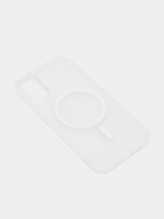 Матовый чехол с MagSafe и открытыми краями для iPhone 11/12/13/14/15/16/Pro/Pro Max