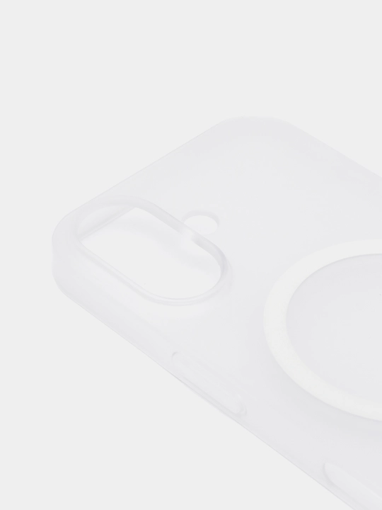 Матовый чехол с MagSafe и открытыми краями для iPhone 11/12/13/14/15/16/Pro/Pro Max